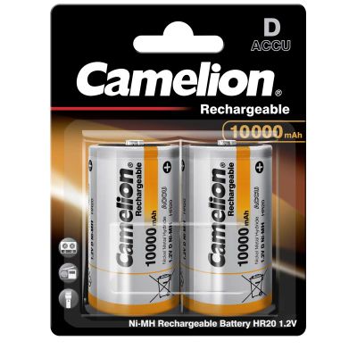 CAMELION Baterie nabíjecí D 2ks NI-MH R20 D 100