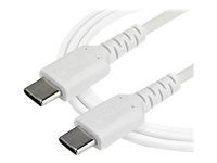 Heavy Duty and Rugged - USB kabel - USB-C (M) rovné do USB-C (M) rovné - Thunderbolt 3 / USB 2.0 - 2 m - bílá