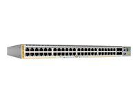 Přepínač - L3 - řízený - 48 x 10/100/1000 (PoE+) + 4 x 1 Gigabit / 10 Gigabit SFP+ (uplink) - Lze montovat do rozvaděče - PoE+ (740 W)