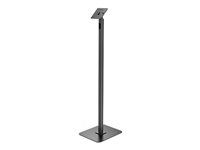 Compulocks - Stojan - pro obal pro ploché panely / tablety - uzamykatelný - cerná - velikost obrazovky: až 15,6" - podlahové provedení, samostatne stojící
