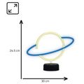 MANTA PLANETA, LED Neon plexi dekorace
