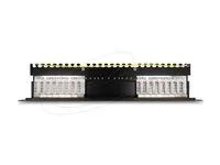 19  Patch Panel 16 port Cat.6A 1U black