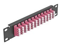 10  Fiber Optic Patch Panel 12 Port LC Q