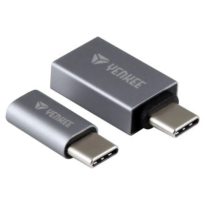 Adaptér YENKEE YTC 021 USB C na Micro USB, USB A