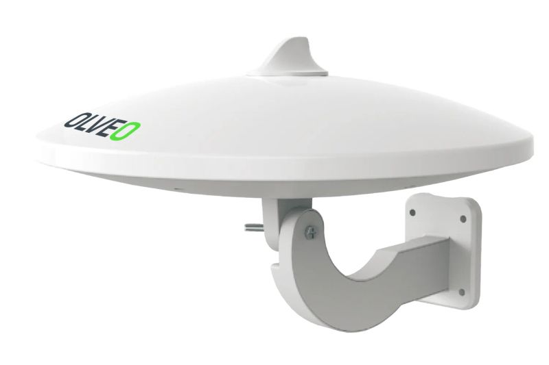 EVOLVEO Jade 1, aktivní venkovní anténa FM/DAB+/DVB-T2, filtr LTE,4G,5G