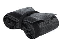Braided Sleeving with Hook-and-Loop Fast
