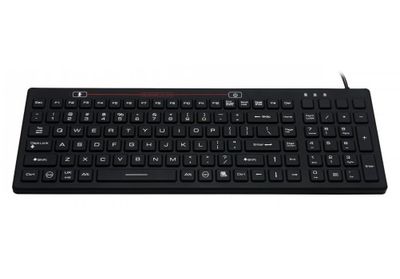SK312 – Průmyslová silikonová antibakteriální klávesnice, CZ, USB, IP68