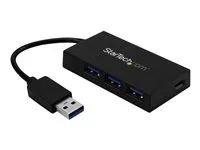 Windows/macOS/Linux (HB30A3A1CFB) - Rozbočovač - 4 x SuperSpeed USB 3.0 - desktop - pro P/N: CFASTRWU3C, SDMSDRWU3AC