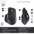 LOGITECH MX Master 3S, Bezdrátová myš, graphite