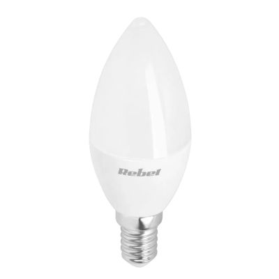 Žárovka LED E14 7W bílá přírodní REBEL ZAR0554