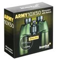 Binokulární dalekohled se zaměřovačem Levenhuk Army 10x50
