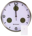 Nástěnné hodiny Thermo/Hygro Bresser Optus MyTime Bresser MyTime io NX 30 cm, bílý