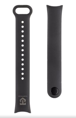 Tactical 846 Silikonový Řemínek pro Xiaomi Smart Band 8/9/10 Black