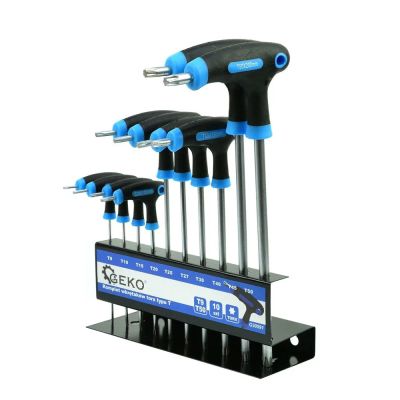 Šroubovák T Torx GEKO G30591 sada 10ks