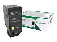 Vysoká výtěžnost - žlutá - originální - kazeta s barvivem LCCP, LRP - pro Lexmark CS725de, CS725dte