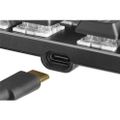 DELTACO GAM-111B, Herní klávesnice, USB RGB EN