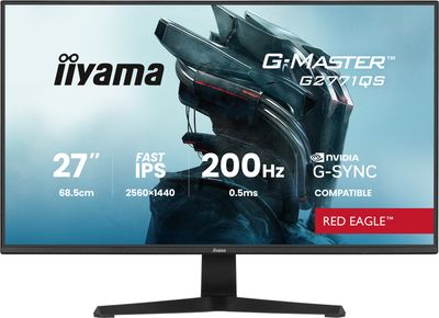 iiyama G-Master/G2771QS-B1/27"/IPS/QHD/200Hz/0,5ms/Černá/3R