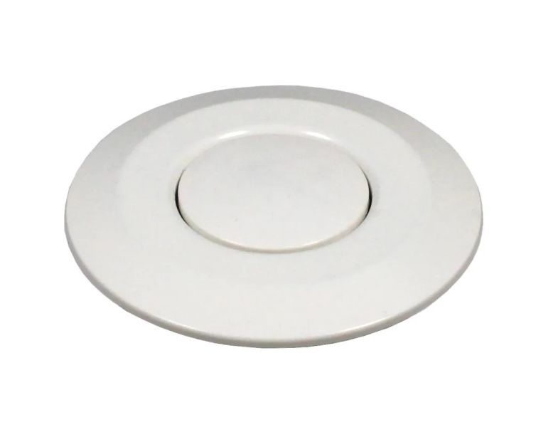EcoMaster Krytka pneutlačítka kulatá Bílá