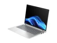 AI PC - design se závěsem 177 stupňů - Intel Core Ultra 7 - 255U / až 5.2 GHz - Win 11 Pro - Intel Graphics - 32 GB RAM - 512 GB SSD NVMe - 14" IPS 1920 x 1200 - Gigabit Ethernet - Wi-Fi 6E, Bluetooth - stříbrná - kbd: česká/slovenská - s HP 3 roky podpory hardwaru notebooku mimo pracoviště