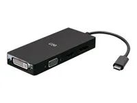 4K 60Hz - Dokovací stanice - USB-C - VGA, DVI, HDMI, DP