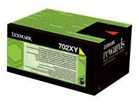 Extra vysoká výtěžnost - žlutá - originální - kazeta s barvivem LCCP, LRP - pro Lexmark CS510de, CS510dte