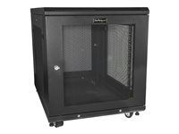 12U Rack Cabinet (RK1233BKM) - Rozvaděč stojanový skříň - černá - 12U - 31"