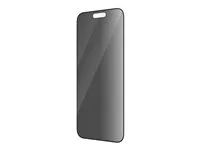 PanzerGlass ochranné sklo Privacy pro Apple iPhone 14 Pro Max (Ultra Wide Fit) s filtrem ochrany soukromí a instalačním rámečkemn