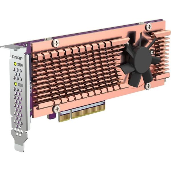 QNAP QM2-2P-384A PCIe SSD dual expansion card M.2