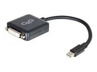 C2G Mini DisplayPort to DVI Adapter - Mini DP to Single Link DVI-D - M/F - Kabel DisplayPort - Mini DisplayPort (M) do DVI-D (F) - 20.32 cm - cerná