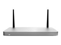 Cisco Meraki MX68CW - Bezpecnostní zarízení - 10 porty - 1GbE - Wi-Fi 5 - 2.4 GHz, 5 GHz - spravování cloudem - desktop