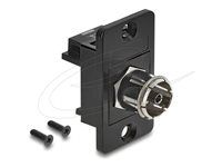 Delock Panel Mount IEC female to F femal