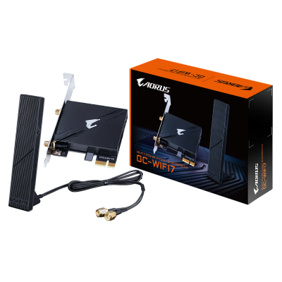 GIGABYTE PCI-E Wifi+BT 5800MBps Wi-Fi 7 BT 5.3