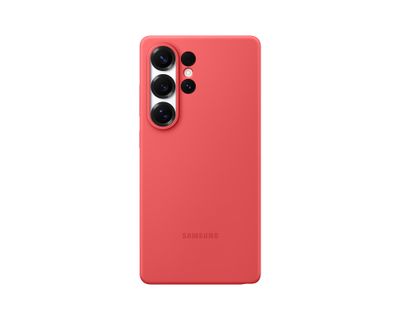 Samsung Silikonový zadní kryt pro Galaxy S25 Ultra Red