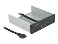 Panel portů úložiště - USB 3.2 Gen 1 x 2 - černá