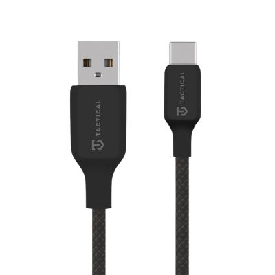 Tactical Stitch Thread Cable USB-A/USB-C 2m Black