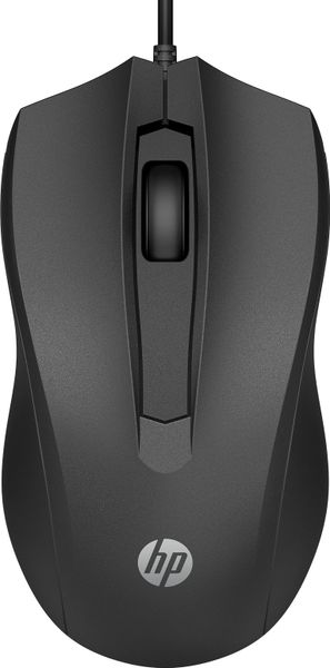 HP 100/Kancelářská/Optická/1 600 DPI/Drátová USB/Černá
