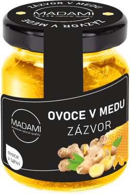 Zázvor v medu 68 g: ovoce v medu