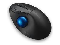 Kulový ovládač - ergonomický - optický - 7 tlačítka - bezdrátový - 2.4 GHz, Bluetooth - bezdrátový přijímač USB