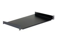 1U Network Rack Shelf (CABSHELF1U10) - Police skříně - černá - 1U - 10"
