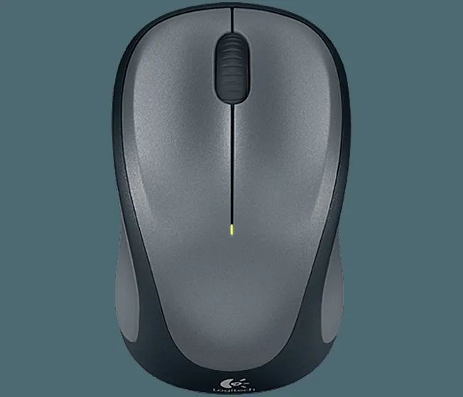 Logitech M235/Cestovní/Optická/1 000 DPI/Bezdrátová USB/Šedá