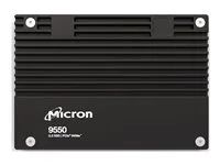 Micron 9550 MAX - SSD - Mixed Use - šifrovaný - 3.2 TB - interní - 2.5" - PCI Express 5.0 x4 (NVMe) - AES 256 bitu - TCG Opal Encryption 2.0, Self-Encrypting Drive (SED) - kompatibilní s TAA (balení 10)