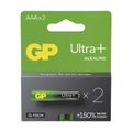 Baterie AAA (R03) alkalická GP Ultra Plus 2ks