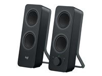 Reproduktory - pro PC - 2.0 kanál - bezdrátový - Bluetooth - 5 watt (celkem) - černá