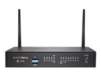 SonicWall TZ Series (Gen 7) TZ370W - Bezpečnostní zařízení - 1GbE - Wi-Fi 5 - 2.4 GHz, 5 GHz - SonicWALL Secure Upgrade Program - desktop