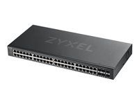 Přepínač - inteligentní - 48 x 10/100/1000 + 4 x kombinace Gigabit SFP + 2 x gigabitů SFP - Lze montovat do rozvaděče