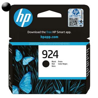 HP 924, Cartridge, černá (black) (4K0U6NE)