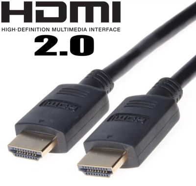 PremiumCord HDMI 2.0 High Speed+Ethernet, zlacené konk., 7,5m