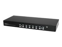 Rack mount KVM - VGA KVM Switch - 8 Port KVM Switch (SV831DUSBUK) - Přepínač KVM - 8 x KVM port(s) - 1 místní uživatel - Lze montovat do rozvaděče - pro P/N: RK12OD2, RK3236BKF, RK4236BKB, RK4242BK30, RKCONS1701, RKCONS17HD, RKQMCAB12V2