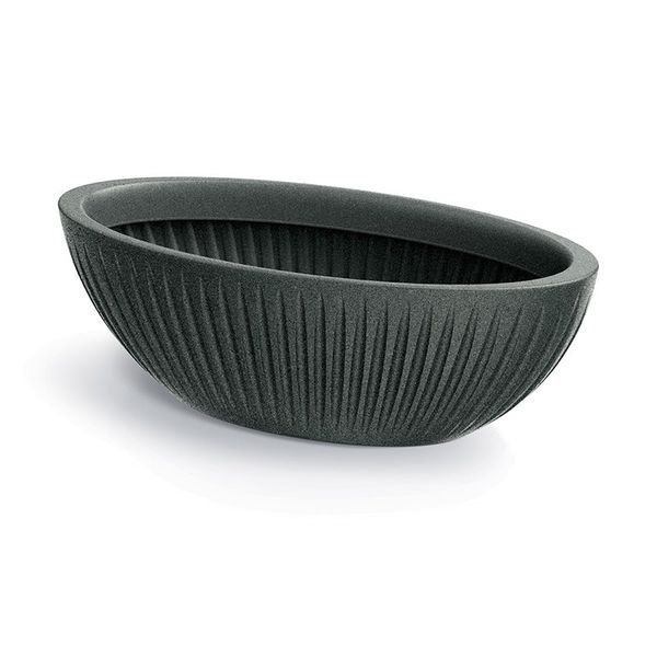 Květináč LATIA OVAL antracit 58cm