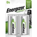 ENERGIZER Nabíjecí baterie, D, LR20, Ni-MH, 2ks